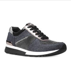 Michael Kors Allie Trainer Sneakers charcoal/silver